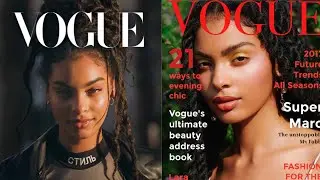 HOW TO CREATE A FAKE VOGUE MAGAZINE COVER (tiktok trend)