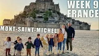 OUR LARGE FAMILY VISITED THE MOST UNIQUE ISLAND IN THE WORLD!! | MONT-SAINT-MICHEL | WEEK 9: FRANCE