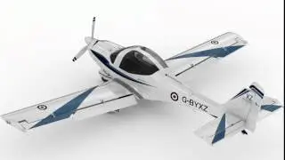 Grob G115 E Tutor 3D model from CGTrader.com