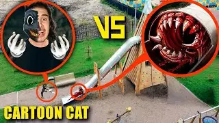 SPUSTIO SAM SE NIZ UKLETI TOBOGAN KAO CARTOON CAT! usisao me u svoja usta ali sam ga ogrebao kanđama