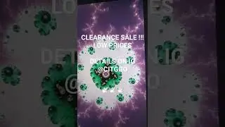 CLEARANCE SALE