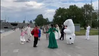 Свадьба #частушки под #гармонь #ниётакие #свадьба #жара  😜