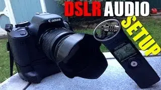 My DSLR Setup - Microphone Audio Showdown Zoom H1 vs. H4n | Raymond Strazdas