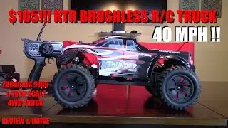 RTR 4WD Brushless ZDRACING 9106 1/10th scale R/C monster truck