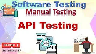 API Testing | Manual testing | Software Testing 