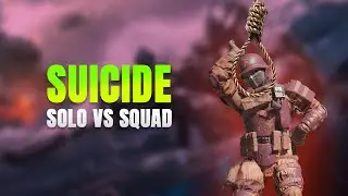 Last Guy Committed Suicide Solo vs Squad COD Mobile