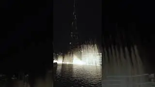 Dubai Fountain Water Show #shorts #travel