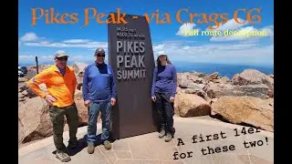 Pikes Peak hike via Crags TH