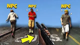 SITUACIONES INUSUALES QUE SORPRENDEN A LOS NPC EN GTA 5