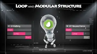 Logo Droid Modular Animation