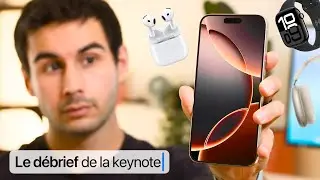 🎙️ Réussites & déceptions | Mon avis sur l'iPhone 16, l'Apple Watch Series 10 & co