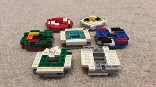 Random Piece Battles 6 | Lego Beyblade Battles