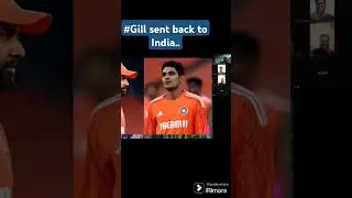 #shubmangill recent post went Viral with #rohitsharma.. Gill sent back due to Disciplinary actions..