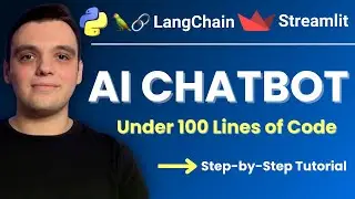 How to Build an AI Chatbot in Python with LangChain & Streamlit (Under 100 Lines of Code!)