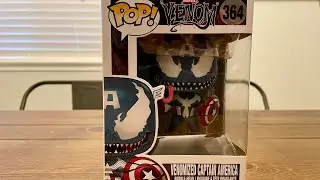 Opening a Venomized Captain America Funko Pop
