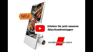 NEU: Unser Akku-Kundenstopper