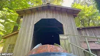 [4K] Enchanted Forest LOG RIDE - Front Seat POV | 4K 60FPS