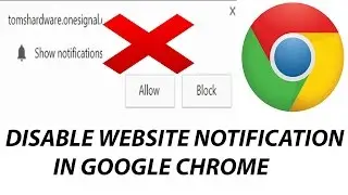 Disable Website Notification in Chrome