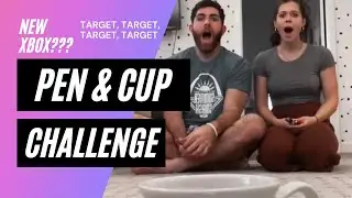 Pen and Cup Challenge! 😝 she needs to get me the new Xbox!! It counts 😂