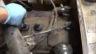 CAT Forklift:Hard starting when cold