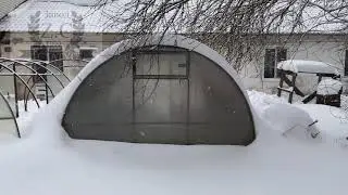 Усиленная теплица спустя 7 лет