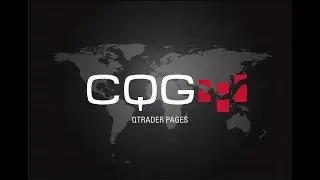 CQG QTrader Pages