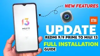 Install MIUI 13 Android 12 Update In Redmi 9/9 Prime 🤩 2022 Full Installation Method 