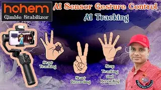AI Tracking and Recording with Hohem iStedy M6 Smartphone Gimble Stabilizer.