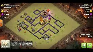 Destroying generic Town Hall 8 war base