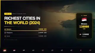 Top 10 Richest Cities in the World (2024)