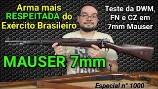 MosqueFAL 7mm! Arma mais Respeitada do Exército Brasileiro! Mauser DWM, FN e CZ . CAC pode ter?