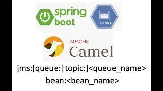 Apache Camel + JMS and Bean Components + SpringBoot
