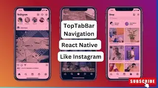 Instagram Style Top Tab Navigation in React Native: A Complete Tutorial in Tamil