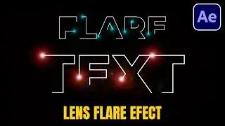 Light Stroke Text Animation in After Effects | Tutorial | Text Animation