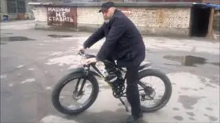 Мотофет байк Комета с приводом к педалям