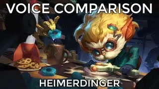 Voice Comparison: Heimerdinger (League of Legends)