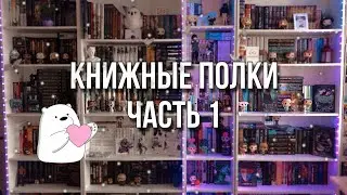 КНИЖНЫЕ ПОЛКИ. ЧАСТЬ 1✨📚💜