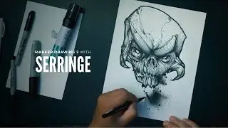 Marker Drawing 2 By: SERRINGE #drawing #art #skectching