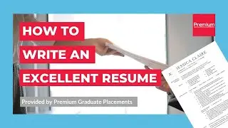 How to Write an Excellent Resume | Tips for Good Writing | Premium Graduate Placements-PGP Australia
