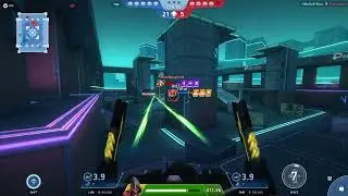 Mech Arena 2024 NEON CENTRAL MAP  A 5v5bots smashing fiesta 11 19 19 06 55
