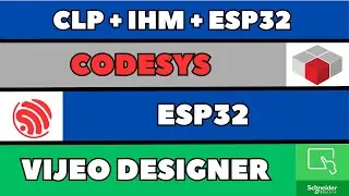 Integração CODESYS, ESP32 e Vijeo Designer Basic: Variáveis Digitais