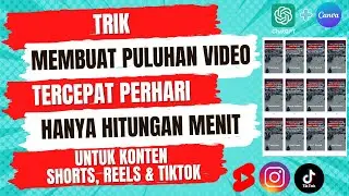 The Fastest Way to Make Dozens of Videos a Day in Just Minutes for Shorts, Reels & Tiktok Content