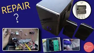 HOME THEATER REPAIR || STEREO BOARD V2.1 || Flasher UT