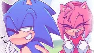 Sonic Flirts With Amy! - SonAmy Comic Dub