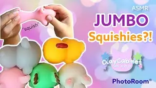 ASMR | Unwrapping JUMBO mochi squishies!!! 😳