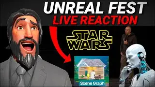 STAR WARS, SCENE GRAPH, AI Assistants COMING to Fortnite Creative/UEFN! (Unreal Fest Live Reaction)