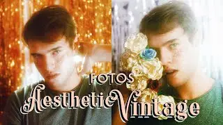 COMO FAZER FOTOS COM EFEITO VINTAGE GLOW - Aesthetic Photos