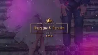 Golden Wedding Titles Pack | After Effects template