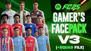 Facepack V3 By Gamer Algorithm For FC 25 (Free + Tutorial) TU18