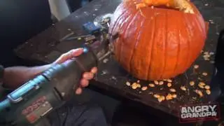 Angry Grandpa vs The Pumpkin - 3 (Reversed)